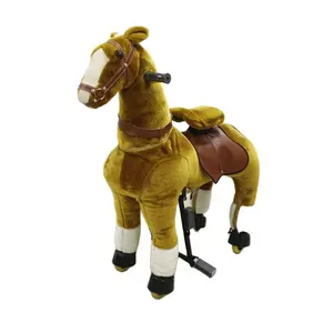 우수한 제품 아이와 성인을 위한 말 장난감 Pony 말에 전자 경마 장난감 기계적인 탐 없음