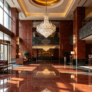 Piedra Natural Pulida Moderna de Primera Calidad, Multicolor Rojo # 2 Losas de Granito Cortadas a Medida, Ecológicas, Ligeras y Duraderas para Cocina, 1 Año de Garantía - Product Image 4