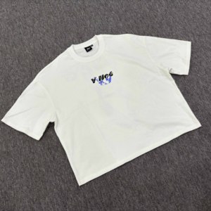 Fabricants de <span class=keywords><strong>t</strong></span>-shirts surdimensionnés sérigraphiés de haute qualité personnalisés <span class=keywords><strong>T</strong></span>-shirt court blanc en coton pour hommes - Product Image 2