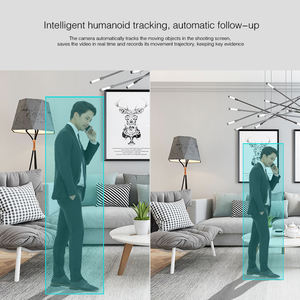 Cámara inteligente de seguridad con Bluetooth y <span class=keywords><strong>WIFI</strong></span>, zoom, gran angular, PTZ, 1080P, <span class=keywords><strong>HD</strong></span>, alarma de reconocimiento facial, voz, para el hogar y la Oficina - Product Image 3