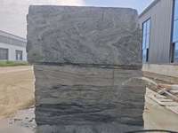 Bloc de granit blanc moderne Shandong Viscon, coupé à la machine, solution écologique complète, support technique en ligne, Villa Park