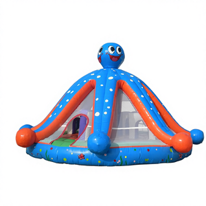 Château gonflable pour animaux - Matériel PVC Utilisation en extérieur Grade commercial - Product Image 1