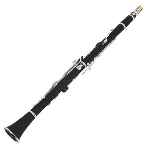 Fabricante de instrumentos musicales IRIN <span class=keywords><strong>Precio</strong></span> al por mayor Teclas de plata negra Sistema Oehler Tono G Baquelita 17 Teclas <span class=keywords><strong>Clarinete</strong></span> - Product Image 4