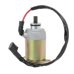 Motorcycle motor accessories professional supply GY6 125cc 12 Volt Electric starter motor for 9Teeth engine parts