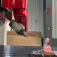 Centre d'usinage CNC intelligent à 5 axes, routeur CNC ATC, machine de gravure et de fraisage pour surfaces 3D complexes, bois, mousse, moules composites