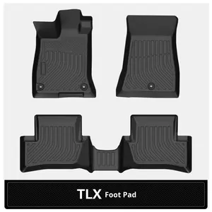 सभी मौसम टैप कार फ्लोर मैट के लिए 2015-2019 3.5 मिमी मोटी 3-टुकड़ा पूर्ण सेट - Product Image 2