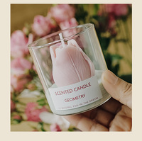 Hadiah Kreatif Suvenir Pernikahan Lintas Negara Ornamen Cangkir Model Lilin Tulip Beraroma