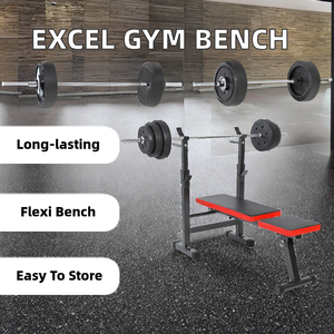 ציוד לבית כושר מתכווננת משקל נייד ספסל משקל נייד עמיד מתלה עבור ספסל העיתונות אימונים - Product Image 4