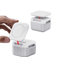 Station de charge sans fil magnétique 3-en-1 détachable et pliable pour téléphone, montre et écouteurs