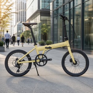 Bicicleta Plegable AVIUS Sand de 20 Pulgadas y 7 Velocidades, Cuadro de Acero de Alto Carbono, Frenos de Disco Dobles, Plegado con un Clic - Product Image 2