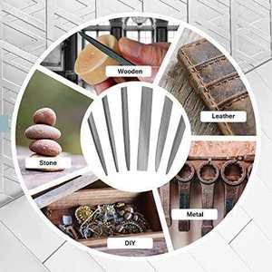 2024 vente chaude personnalisé gamme complète précision Mini diamant aiguille fichier ensemble acier et plastique poignée Destornillador - Product Image 4