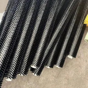 Industrial Cylindrical rotary cleaning roller brush for conveyor belt cleaning China