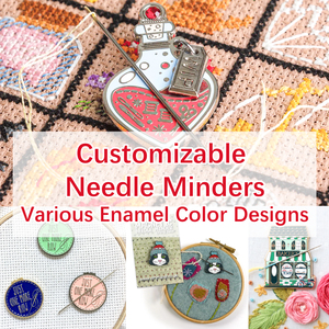 Customized Colorful Metal <strong>Needle</strong> Minder Magnetic Pin <strong>Holder</strong> <strong>for</strong> Sewing Cross Stitch Needlework Magnetic <strong>Knitting</strong> Sewing Tool - Product Image 1