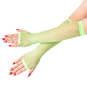 Yiwu vente en gros <span class=keywords><strong>mi</strong></span>-longueur gants en résille Sexy maille extensible femmes gants rétro fête unisexe <span class=keywords><strong>gant</strong></span> - Product Image 3