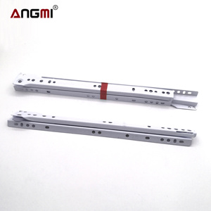 Mỹ loại đóng hộp mềm sơn tĩnh điện con lăn tự động bật lên Ngăn kéo trượt đường sắt cho phần cứng - Product Image 1