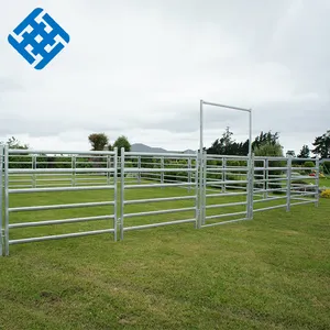 Durable Steel Farm Fence With Square Hole Trellis Gates Australia Style Square Wire Horse Deer Goat Cattle Poultry Security Use