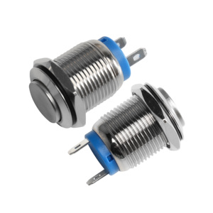 22mm Waterproof Mini Copper Stainless Steel Screw Terminal Metal Power <strong>Push</strong> Start <strong>Button</strong> <strong>Switch</strong> with LED Light for <strong>Car</strong> RV Marine - Product Image 3