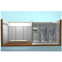 Fabricant chinois de toilettes préfabriquées, mobiles, portables, extérieures, miniatures, pour camping, sanitaires publics en conteneurs