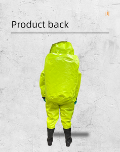 Traje de Protección Antiestático, Transpirable y Hermético, Material de PVC y PE, Impermeable y Resistente a Químicos - Product Image 3