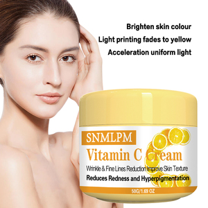 SNMLPM <span class=keywords><strong>Crema</strong></span> <span class=keywords><strong>Viso</strong></span> Schiarente Anti-Macchie con Vitamina C, Prodotti Cosmetici di Bellezza, <span class=keywords><strong>Crema</strong></span> Facciale 50g - Product Image 4