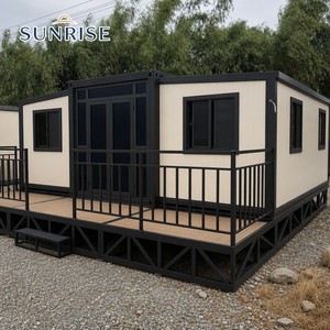 บ้านคอนเทนเนอร์พับได้ SUNRISE ลดราคาพิเศษ พร้อมห้องนอน 1 ห้อง ห้องน้ำ ห้องครัว บ้านสำเร็จรูปทันสมัยสำหรับโรงแรม - Product Image 1