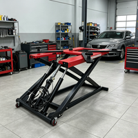 Elevador Hidráulico Móvil de Acero Tipo Tijera para Autos, Elevador Portátil para Vehículos, Mini Elevador Tipo Tortuga, Modelo XWG