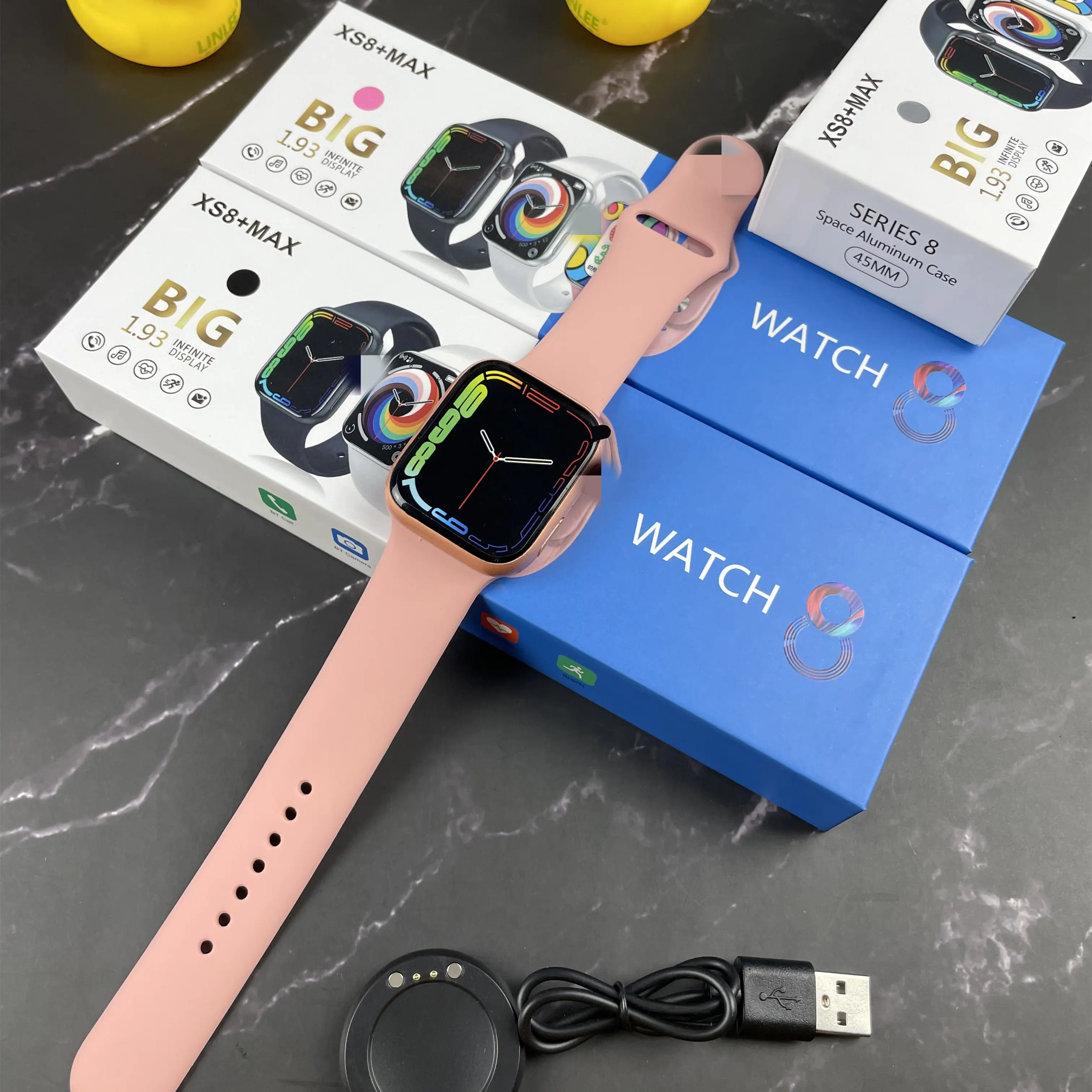 New Arrived Series 8 XS8+ MAX Smart Watch watch 8 pk I7 I8 T900 M9 T100 PRO MAX smartwatch Series 8 Ios Android Smart Watch