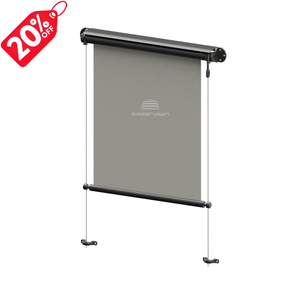 Tende da Sole Verticali a Rullo per Finestre in Stile Europeo, Tende da Esterno - Product Image 1