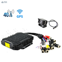 Nouveau produit DVR 4 canaux GPS 3/4G Wifi Caméras 1 To SSD IP66 Étanche DVR de voiture MDVR Système de sécurité