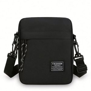 I-0617 <b>Men's</b> Stylish Nylon Waterproof Summer Satchel Crossbody <b>Bag</b> for Boys Fashion Outdoor Use - Product Image 1