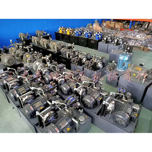 Estación de Bombeo Hidráulica de 1.5kw VP20 con Válvula Solenoide de Doble Canal, Refrigerada por Aire, Sistema de Aceite de 60L - Product Image 3