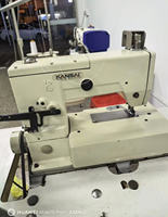 Machine à coudre industrielle Kansai Special PX302-4W à 2 aiguilles, point plat, double point de chaînette, zig-zag 4-5 points pour vêtements