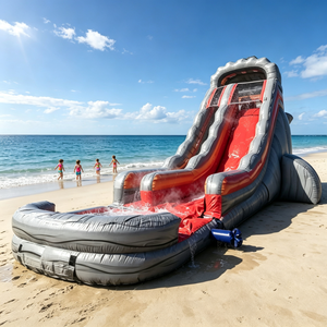 <span class=keywords><strong>Castillo</strong></span> Inflable con Tobogán de Agua, Piscina Infantil, Parque de Diversiones al Aire Libre, Diversión para Jardín de Infancia, Fiesta de Verano - Product Image 2