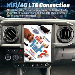 Radio con Pantalla Android Tesla de 12.1 Pulgadas para Toyota Tacoma 2016-2020, GPS, Carplay, Reproductor Multimedia, Video, Estéreo, Navegador, Unidad Principal - Product Image 2