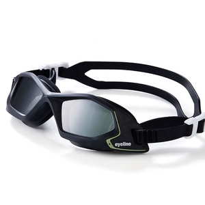 Lunettes de natation professionnelles personnalisées anti-buée, étanches, haute définition, avec revêtement miroir, joint 3D, vision améliorée pour la vente en gros - Product Image 3