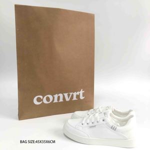 Bolsas de Regalo de Papel Kraft de Varios Tamaños (35x6x45cm), Bolsas de Envío de Papel con Impresión de Logotipo Personalizado, Bolsa Express para Empaque de Ropa y Calzado - Product Image 5