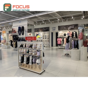 Custom Brand Store <b>Led</b> <b>Lighting</b> Display Unit Project Management Chain Clothing Store - Product Image 1