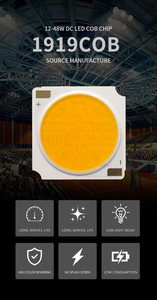 Puce LED COB blanc chaud 3000K 1917 CRI80 7W 21-23V 300mA dimmable pour downlight, projecteur, éclairage domestique et hôtelier - Product Image 4