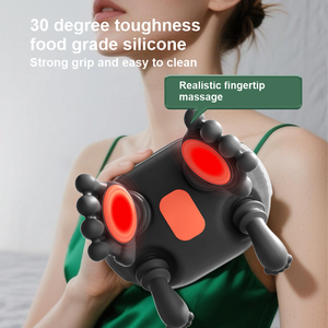 Tragbares Kabelloses Elektrisches 4D-Shiatsu-Knetmassagegerät mit Simuliertem Handdesign zur Schmerzlinderung für Nacken und Schulter - Product Image 4