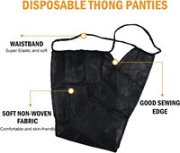 Culotte jetable non tissée respirante et emballée individuellement pour femmes, coupe unique et fiable, douce au toucher près de