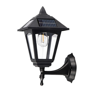 Lampe murale solaire Dongguanxing 2W, étanche, rétro, pour jardin, pelouse, cour extérieure - Product Image 1