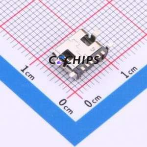 TYPE-C 6P QTWT USB Connector SMD Connector ( Connector Type: Type-C )( Gender: Female )( Mounting Type: Horizontal Mount ) - Product Image 2