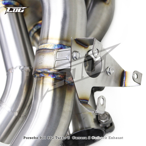 Système d'échappement à soupape COC OEM pour <span class=keywords><strong>Porsche</strong></span> 911 992 <span class=keywords><strong>Turbo</strong></span> <span class=keywords><strong>S</strong></span> Carrera <span class=keywords><strong>S</strong></span> 3.0T/3.8T 2019-24 en acier inoxydable Valvetronic - Product Image 3