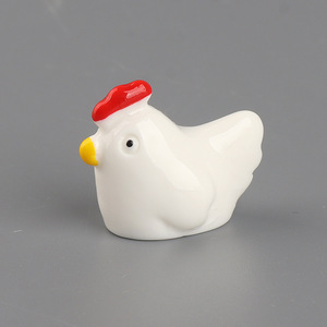 Adorno de resina con forma de <span class=keywords><strong>pollito</strong></span> en miniatura para paisajismo, accesorios de decoración DIY, pequeña figura - Product Image 5