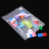 Sacs d'emballage en PE épaissi de haute qualité sacs ziplock transparents sacs en film plastique de grande taille à des fins étanches à l'humidité LDPE