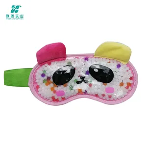 MOEN Cute Giant Panda Shape Gel Beads Cooling Ice Face Eye Mask Hot And Cold Compress Blackout Sleeping Gel Beads Eye Mask