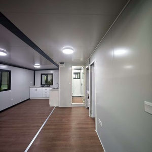 Edificios Comerciales Prefabricados, Contenedor Plegable, Hotel, Casa, Villa de Playa, Vivienda de Lujo, Estructura de Acero de 20 Pies, Diseño Moderno - Product Image 2