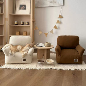 공장 직판 한국 스타일 가을/겨울 반려동물 소파 침대 무모 고양이집 (세탁 가능한 외부 커버 포함) - Product Image 3