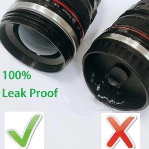 F/1,8 Diseño de apertura Novedad Taza de viaje de acero inoxidable Lente de cámara Taza de café inspirada para fotógrafos - Product Image 5