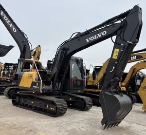 Excavatrice sur chenilles hydraulique Volvo EC140, 14 tonnes, avec godet de terrassement, occasion, 90 % neuve, modèle 2025 - Product Image 1
